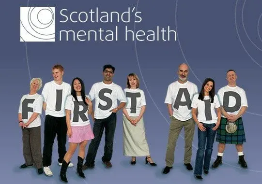 Scotland's Mental Health First Aid programme graphic